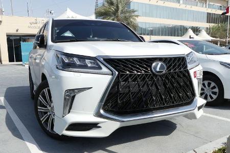 Lexus LX 570S - Carspotting - GP Abu Dhabi 2018