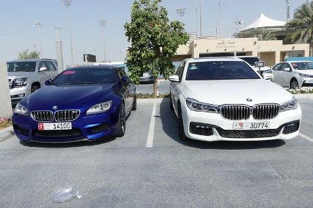 BMW M6 & BMW 7er - Carspotting - GP Abu Dhabi 2018