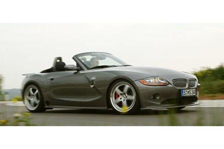 Volles Programm: Über 90 000 Euro kostet der Hamann-Z4. Dafür bietet der HM 3.3 aber auch ausnahmslos alles, was gut und teu...