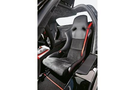 Mercedes SLS AMG Black Series, Fahrersitz