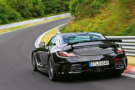Mercedes SLS AMG Black Series, Heckansicht