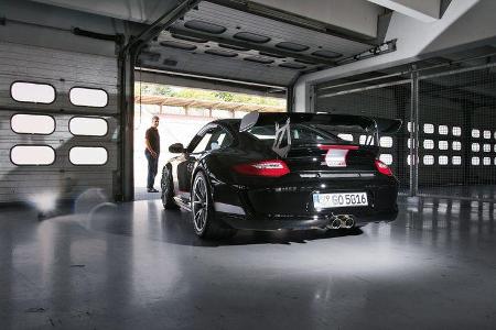 Porsche 911 GT3 RS 4.0, Garage, Heck, Rückansicht