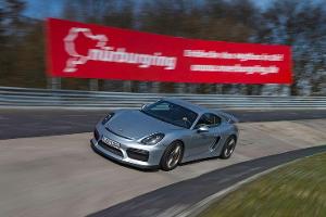 Porsche Cayman GT4, Steilkurve