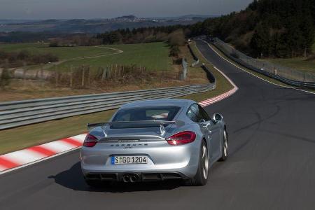 Porsche Cayman GT4, Heckansicht