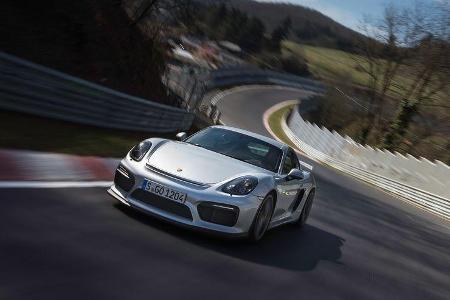 Porsche Cayman GT4, Frontansicht