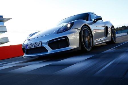 Porsche Cayman GT4, Frontansicht