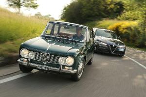 Alfa Romeo Giulia, Alt und Neu, Impression