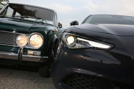 Alfa Romeo Giulia, Alt und Neu, Impression