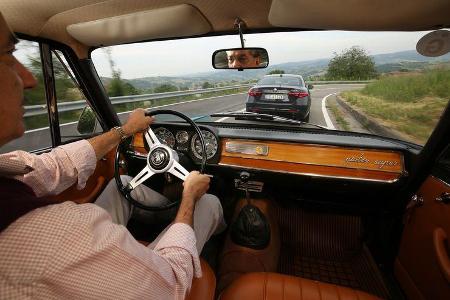 Alfa Romeo Giulia, Alt und Neu, Impression