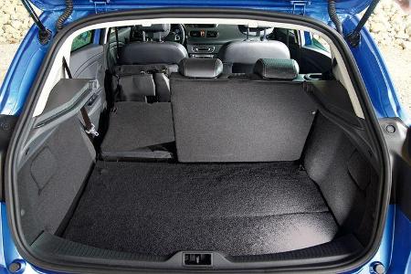 Renault Megane TCe 130, Kofferraum, Ladefläche