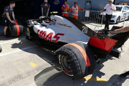 HaasF1 - GP England - Silverstone - Formel 1 - Donnerstag - 5.7.2018