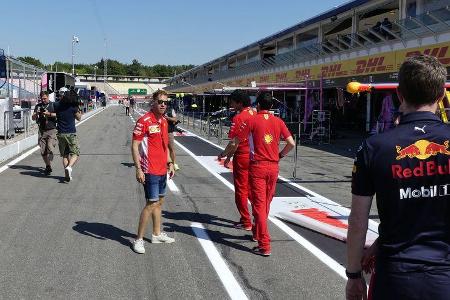 Sebastian Vettel - Ferrari - GP Deutschland - Hockenheim - Formel 1 - Donnerstag - 19.7.2018