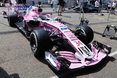 Force India - GP Deutschland - Hockenheim - Formel 1 - Donnerstag - 19.7.2018
