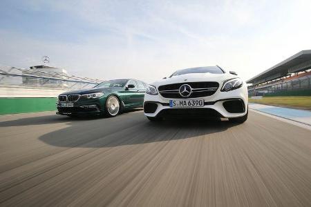 BMW Alpina B5 Biturbo Touring xDrive, Mercedes-AMG E 63 S T-Modell 4Matic+, Exterieur