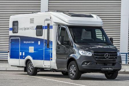 Mercedes Concept Sprinter F-CELL Wohnmobil Brennstoffzelle