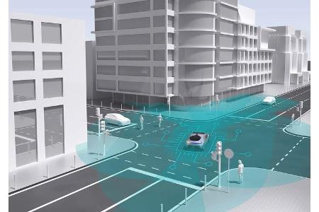 07/2018, Daimler und Bosch Autonome Tests in Kalifornien