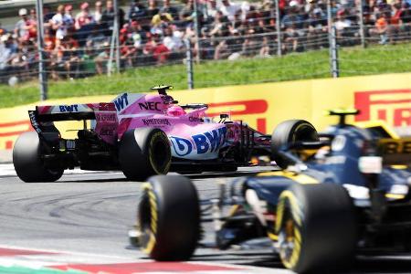 Esteban Ocon - Force india - Formel 1 - GP Österreich - 1. Juli 2018