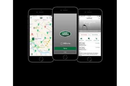 07/2018, Land Rover Charging App