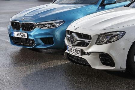 BMW M5, Mercedes-AMG E 63 S 4Matic+, Exterieur