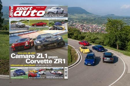 sport auto 8/2018 - Aufmacher - Heftvorschau