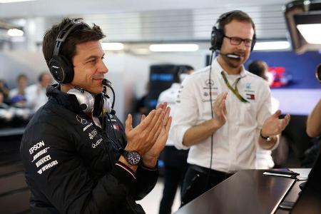 Toto Wolff - Mercedes - GP Russland 2018 - Sotschi - Qualifying