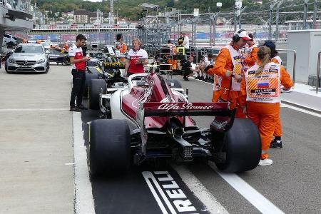 Sauber - GP Russland - Sotschi - Formel 1 - Donnerstag - 27.9.2018