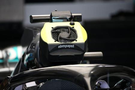 Mercedes - F1-Technik - Lüfter - GP Singapur 2018