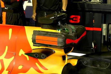 Red Bull - F1-Technik - Lüfter - GP Singapur 2018