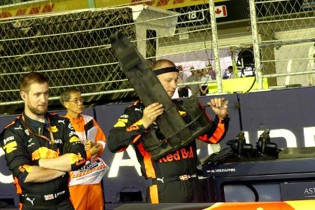 Red Bull - F1-Technik - Lüfter - GP Singapur 2018