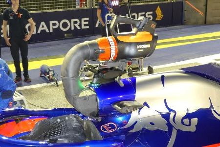 Toro Rosso - F1-Technik - Lüfter - GP Singapur 2018