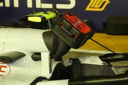HaasF1 - F1-Technik - Lüfter - GP Singapur 2018