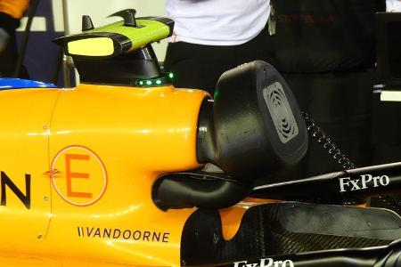 McLaren - F1-Technik - Lüfter - GP Singapur 2018