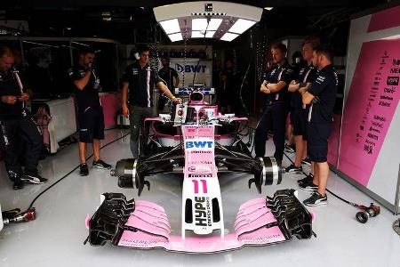 Sergio Perez - Force India - Formel 1 - GP Italien - 31. August 2018