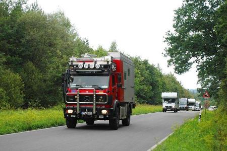 Wohnmobil-Konvoi Weltrekord