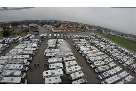 Wohnmobil Weltrekord Walldürn 2017