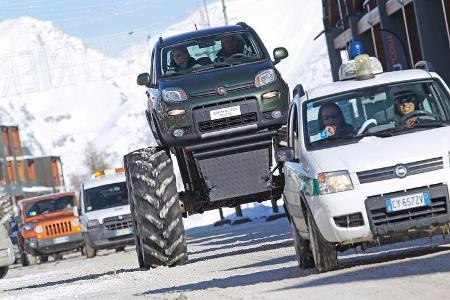 Fiat Panda Bigfoot, Frontansicht