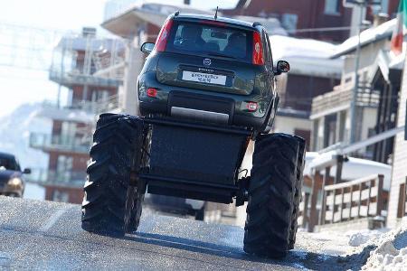 Fiat Panda Bigfoot, Heckansicht