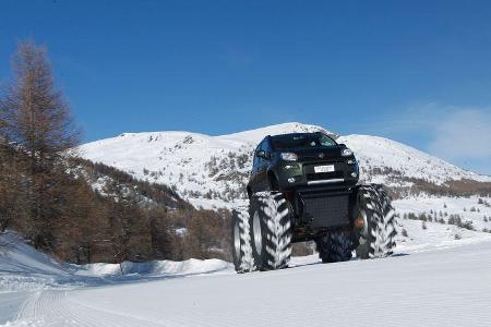 Fiat Panda Bigfoot, Frontansicht, Gelände