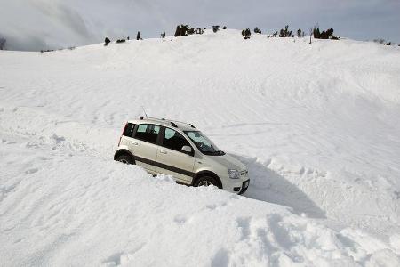 Fiat Panda 4X4, Seitenansicht