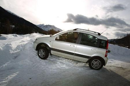 Fiat Panda 4X4, Seitenansicht