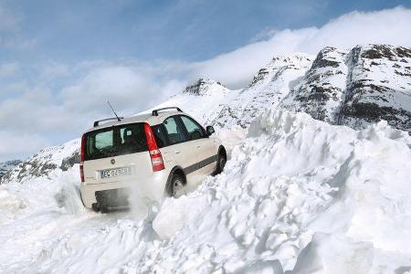 Fiat Panda 4X4, Heck, anfahren