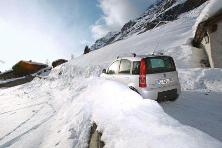 Fiat Panda 4X4, Heck