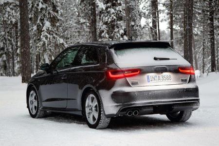 Audi A3, Erprobungsfahrt