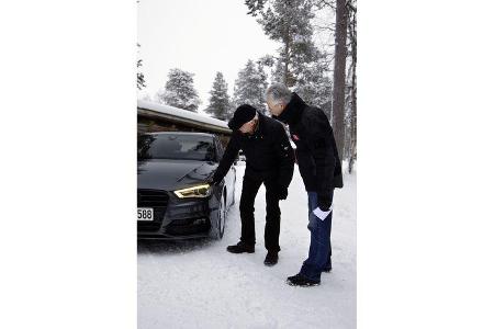 Audi A3, Erprobungsfahrt