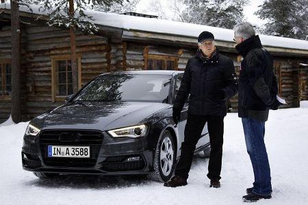 Audi A3, Erprobungsfahrt