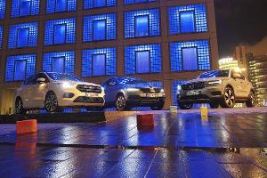 Ford Kuga 1.5 Ecoboost, Skoda Karoq 1.5 TSI Act, Volvo XC40 T3, Exterieur