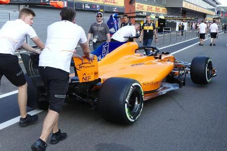 McLaren - Formel 1 - GP Belgien - Spa-Francorchamps - 23. August 2018