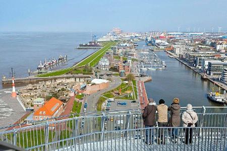 Karte der Region Bremen