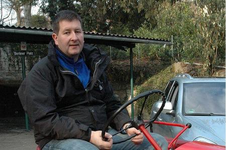 Traktorpilot aus Leidenschaft: Alexander Mauz.