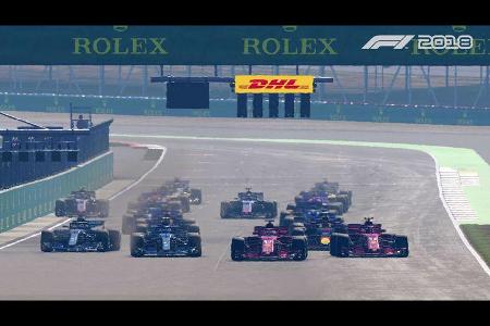 Rennspiel - F1 2018 - Game - Screenshot